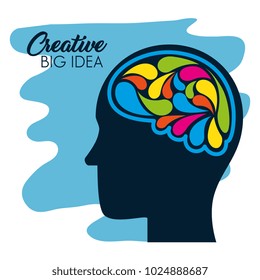 creative big idea set icons