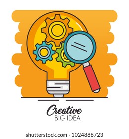 creative big idea set icons