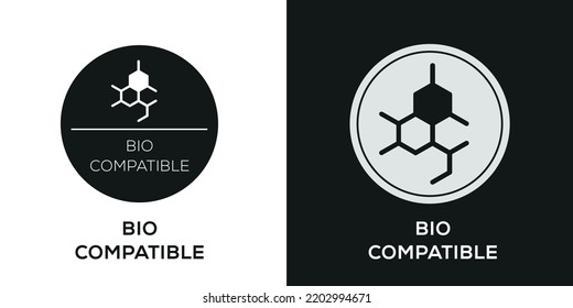 Creative (Bio compatible) Icon, Vector sign.