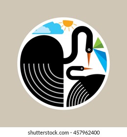 Creative Bird logo design