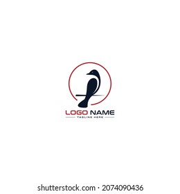 Creative Bird logo design vector template