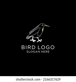 Creative bird logo icon design vector 
