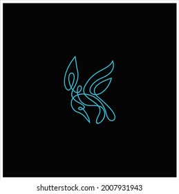 Creative Bird Logo Icon Vector Design Illustration