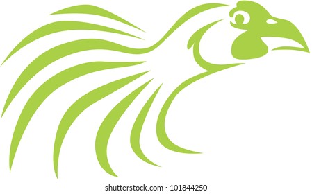 Creative Bird of Paradise Illustration