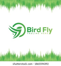 Creative Birds fly logo design 
template suitable for Print, Digital, Icon, Apps, print T-Shirts and Other Marketing Material Purpose  