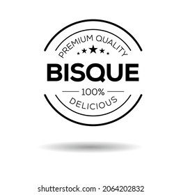 Creative (Bisque) logo, Bisque  sticker, vector illustration.