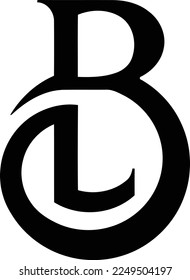 creative bl luxury clothing logo