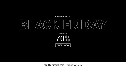 Creative Black Friday sale social media post template. Black Friday poster. Black Friday sale.