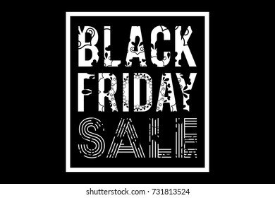 Creative black friday sale vector illustration with ornamental pattern. Can be used for poster, banner, background, advertisement and digital designs. Creative design for sale, promotion, offer, etc. 