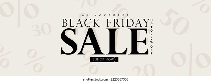 creative Black Friday vector Sale banner .
