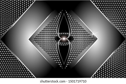 creative black metal texture background