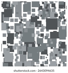 Creative black and white abstract patter background.