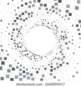 Creative black and white abstract patter background.