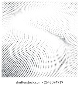 Fundo de padrão abstrato preto e branco criativo.