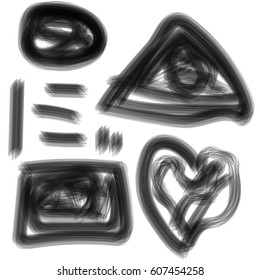 Creative black and white crap