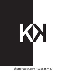 Plantilla vectorial de diseño de logotipo en blanco y negro creativo