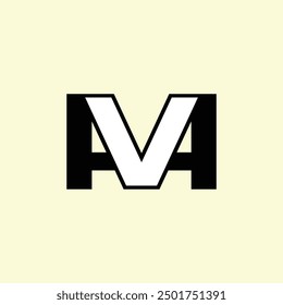 Creative Black and White MV and AM, AVM Logo
