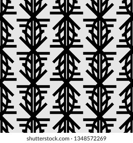 creative black white Vector modern geometric tiles pattern lined shape