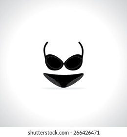 creative black women underwear garment