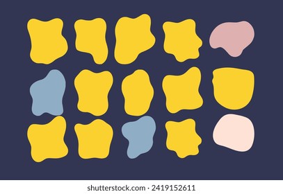 Creative Blob design modern vector illustration concept