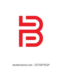 Creative BLP logo design, blp letter logo