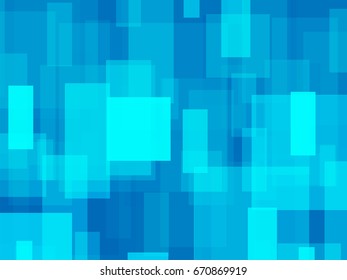 Creative blue abstract geometric background.