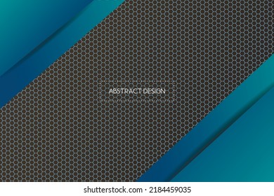 Creative blue background design ror banner, brochure and blanck. Wallpaper design element. Triangle  vector 