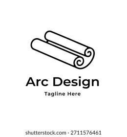Símbolo de desarrollo de planos creativos para la planificación arquitectónica y el concepto de ejecución de proyectos artísticos