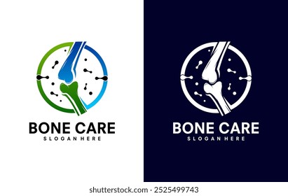 creative bone logo vector template illustration design