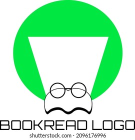 Creative Book Concept Logo Design Template. book company name, book read logo