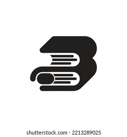 Creative Book Concept Logo Design Template. Illustration vector graphic. Simple modern book icon
