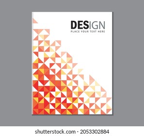 diseño creativo de portada de libros, ilustración de vector de textura de fondo abstracto.