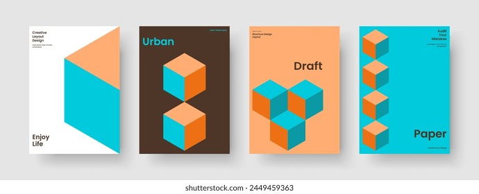 Creative Book Cover Design. Abstract Report Layout. Geometric Brochure Template. Business Presentation. Flyer. Background. Banner. Poster. Journal. Brand Identity. Magazine. Catalog. Handbill