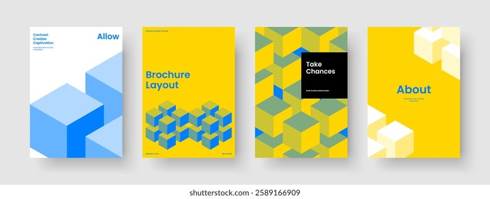 Creative Book Cover Design. Abstract Report Layout. Isolated Brochure Template. Banner. Poster. Business Presentation. Flyer. Background. Advertising. Magazine. Handbill. Portfolio. Catalog