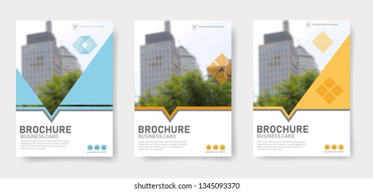 Creative book cover design. Creative flyer advertising. Modern vector page. Brochure business template. Company Annual Report