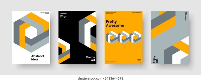 Creative Book Cover Design. Geometric Banner Layout. Isolated Background Template. Poster. Flyer. Report. Brochure. Business Presentation. Journal. Pamphlet. Newsletter. Advertising. Magazine