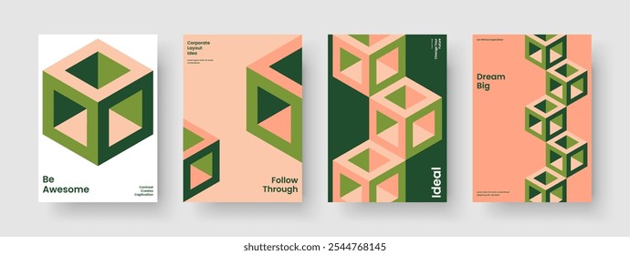 Creative Book Cover Design. Geometric Poster Layout. Modern Background Template. Brochure. Banner. Flyer. Report. Business Presentation. Brand Identity. Handbill. Catalog. Advertising. Pamphlet