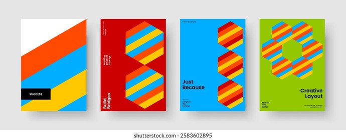Creative Book Cover Design. Geometric Poster Layout. Abstract Background Template. Flyer. Brochure. Business Presentation. Report. Banner. Brand Identity. Pamphlet. Leaflet. Handbill. Magazine