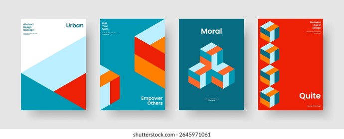 Creative Book Cover Design. Isolated Business Presentation Template. Abstract Report Layout. Background. Banner. Brochure. Poster. Flyer. Handbill. Pamphlet. Brand Identity. Catalog. Notebook