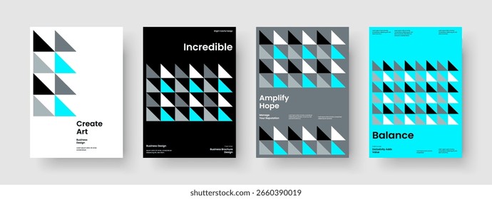 Projeto de Capa de Livro Criativo. Modelo de Apresentação Comercial Isolado. Layout Do Plano De Fundo Geométrico. Cartaz. Panfleto. Relatório. Faixa. Brochura. Notebook. Publicidade. Conhecimento manual. Panfleto. Diário