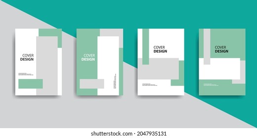 Creative book cover design with minimalistic style.