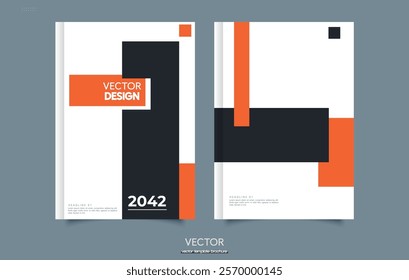 Creative book cover design with minimalistic style.