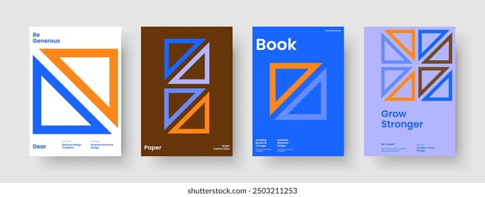 Creative Book Cover Design. Modern Banner Layout. Abstract Report Template. Flyer. Poster. Brochure. Business Presentation. Background. Pamphlet. Journal. Brand Identity. Newsletter. Notebook