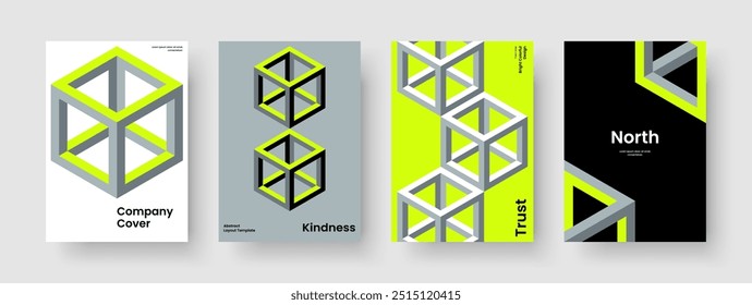 Projeto de Capa de Livro Criativo. Modelo de banner moderno. Layout do folheto abstrato. Apresentação de negócios. Relatório. Cartaz. Brochura. Histórico. Carteira. Conhecimento manual. Identidade da marca. Catálogo. Folheto