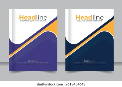 Creative book cover design, stylish Cover books presentation design for your business. 8.5 inch width 11 inch height size book cover
