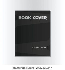 creative book cover design template