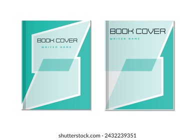 creative book cover design template