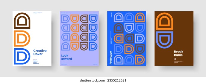 Creative Book Cover Layout. Abstrakte Poster-Vorlage. Modernes Business Präsentation Design. Broschüre. Banner. Flyer. Hintergrund. Bericht. Katalog. Notebook. Magazin. Handbrief. Journal. Werbung