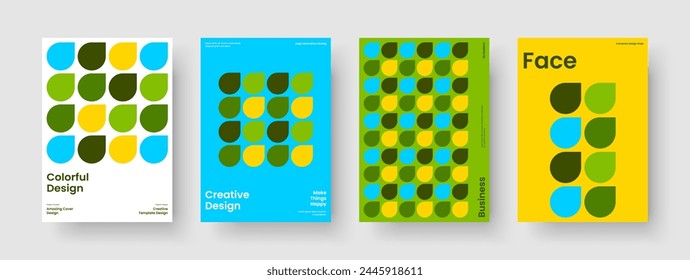 Creative Book Cover Layout. Abstract Brochure Design. Geometric Report Template. Background. Poster. Banner. Flyer. Business Presentation. Advertising. Journal. Brand Identity. Newsletter
