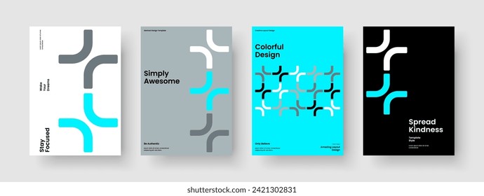 Creative Book Cover Layout. Geometric Report Design. Modern Poster Template. Brochure. Banner. Flyer. Business Presentation. Background. Notebook. Advertising. Magazine. Pamphlet. Journal. Catalog